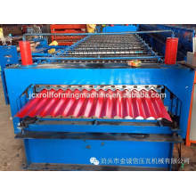 Machine de fabrication de feuilles de toit en acier couleur en provenance de Chine
